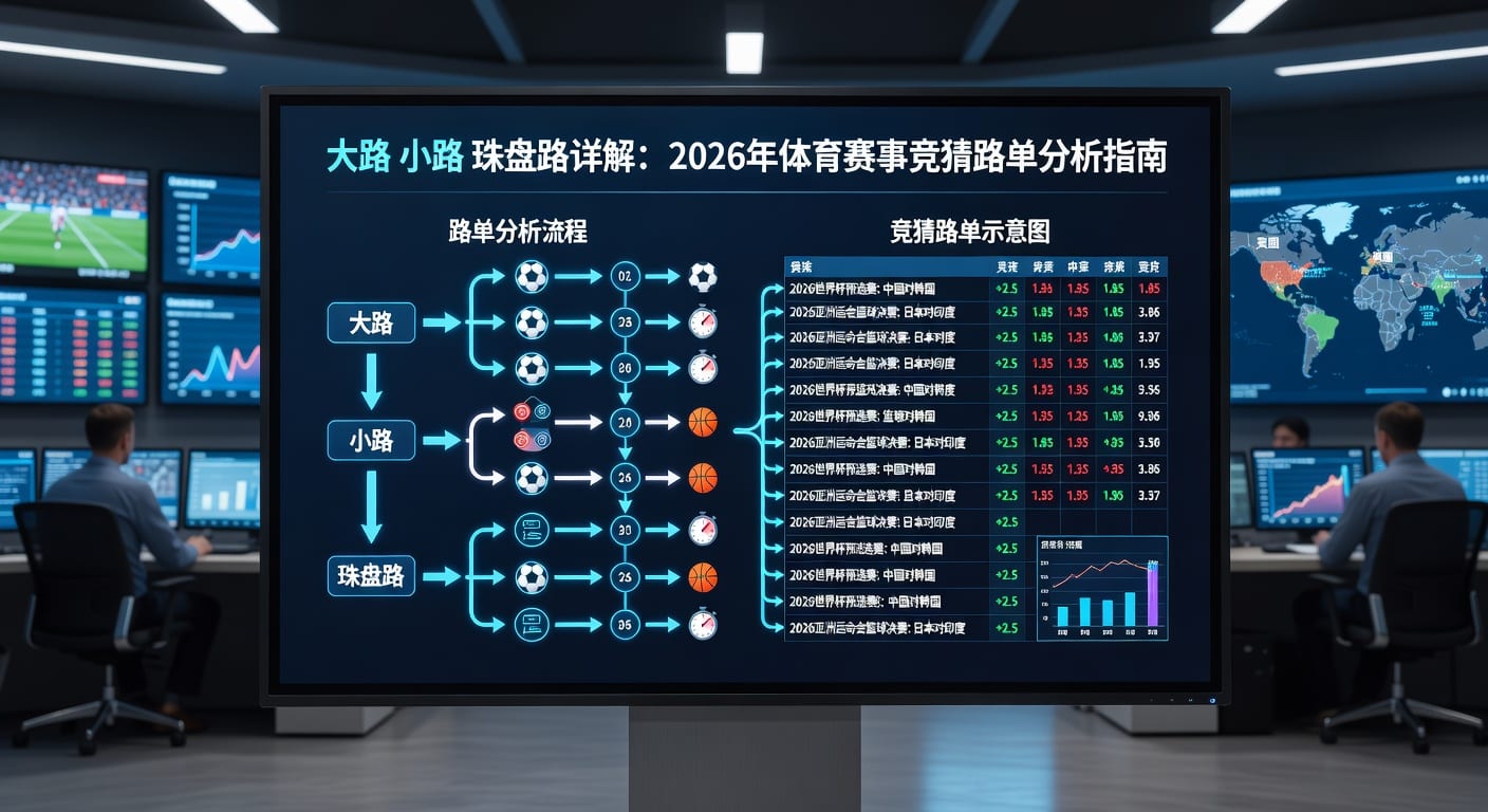 大路小路珠盘路：盘口节奏与路径判断