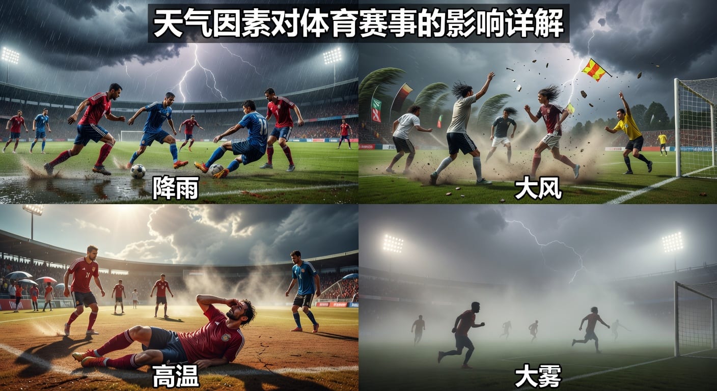 天气因素如何影响赛事判断与临场决策