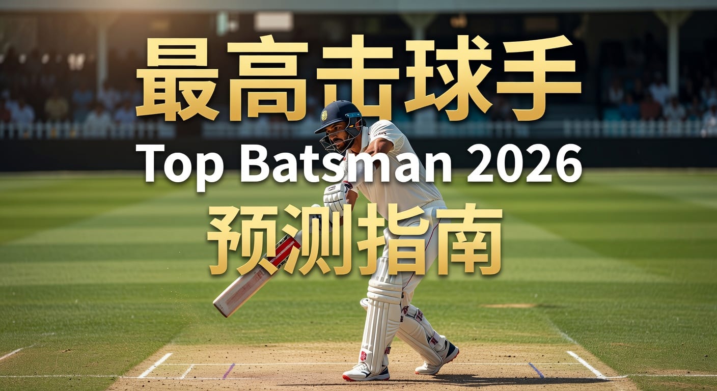 最高击球手 Top Batsman 2026 年最新分析