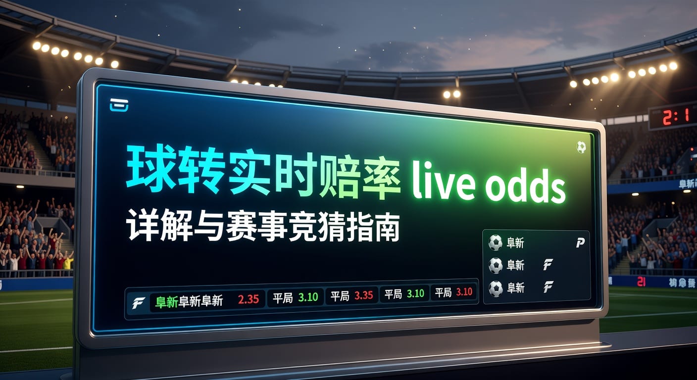 滚球即时赔率 live odds：盘口变化与实战判断
