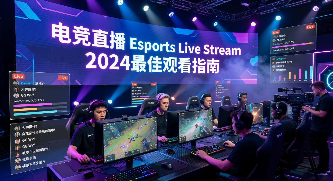 电竞直播 Esports Live Stream 2026年观赛与互动全解析