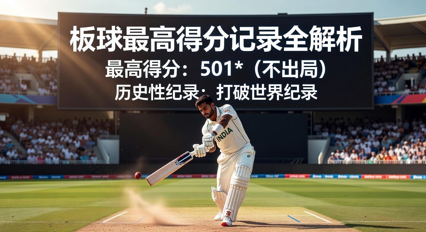 板球最高得分 Highest Score：纪录与比赛语境解析
