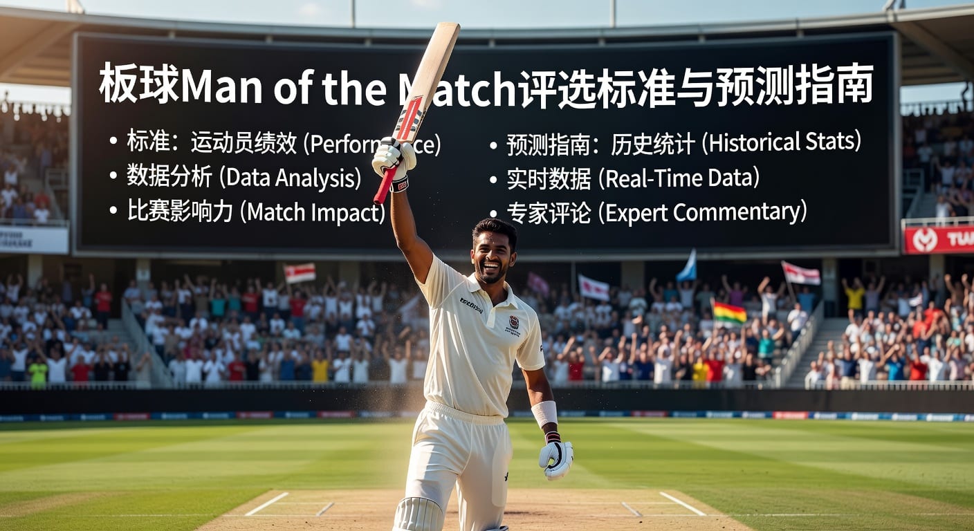 板球Man of the Match怎么评？赛后最佳球员与投注技巧