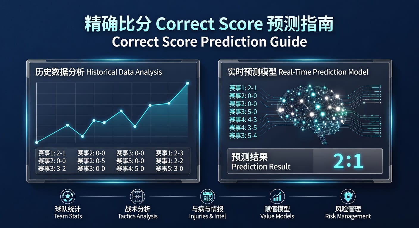 精确比分 correct score：2026年投注技巧与判断框架