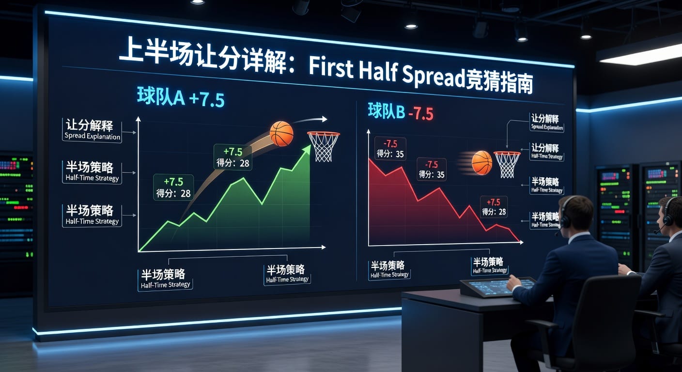 上半场让分 first half spread 实战解读与看盘逻辑